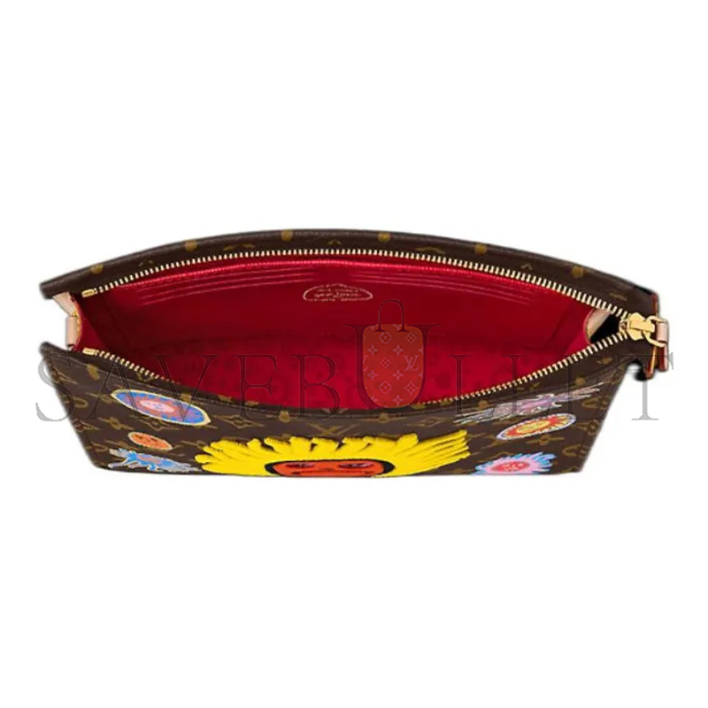 LOUIS VUITTON LV X YK TOILETRY POUCH ON CHAIN HANDBAG M81982 (25*20*5.5cm) 